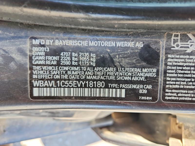 Продажа на аукционе авто 2014 Bmw X1, vin: WBAVL1C55EVY18180, номер лота: 63396526
