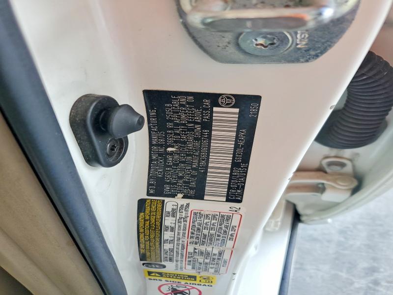 Продаж на аукціоні авто 2006 Toyota Avalon, vin: 4T1BK36B06U067448, номер лоту: 60601666