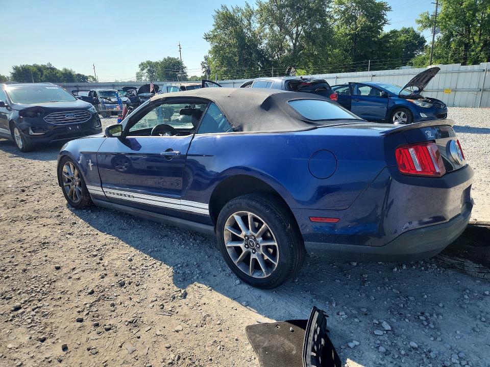 61031606 :رقم المزاد ، 1ZVBP8EN0A5118848 vin ، 2010 Ford Mustang مزاد بيع