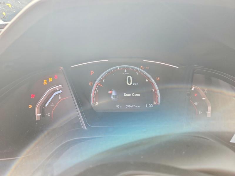 59395646 :رقم المزاد ، SHHFK7H46KU217625 vin ، 2019 Honda Civic مزاد بيع