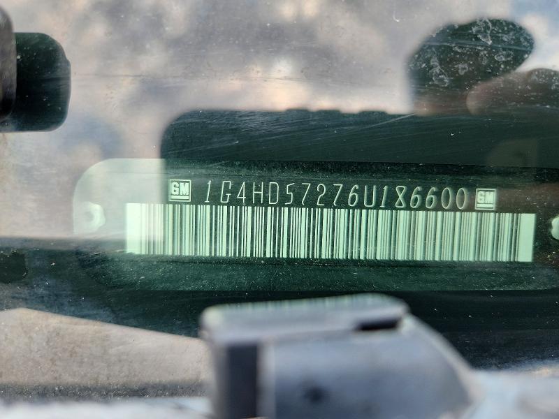 2006 Buick Lucerne მანქანა იყიდება აუქციონზე, vin: 1G4HD57276U186600, აუქციონის ნომერი: 59862376