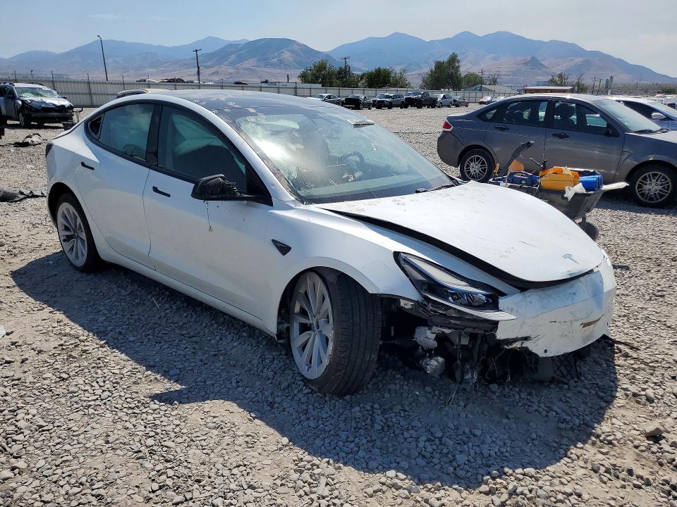 2021 Tesla Model 3 მანქანა იყიდება აუქციონზე, vin: 5YJ3E1EB3MF936815, აუქციონის ნომერი: 60490356