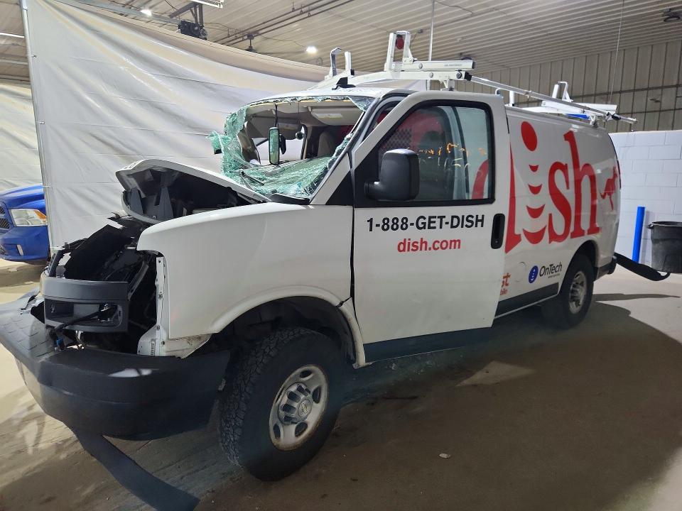 Auction sale of the 2020 Chevrolet Express G2500, vin: 1GCWGAFG1L1277061, lot number: 60716506