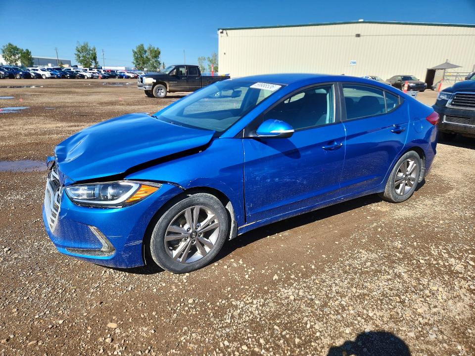 2017 Hyundai Elantra მანქანა იყიდება აუქციონზე, vin: KMHD84LF3HU330734, აუქციონის ნომერი: 59988536