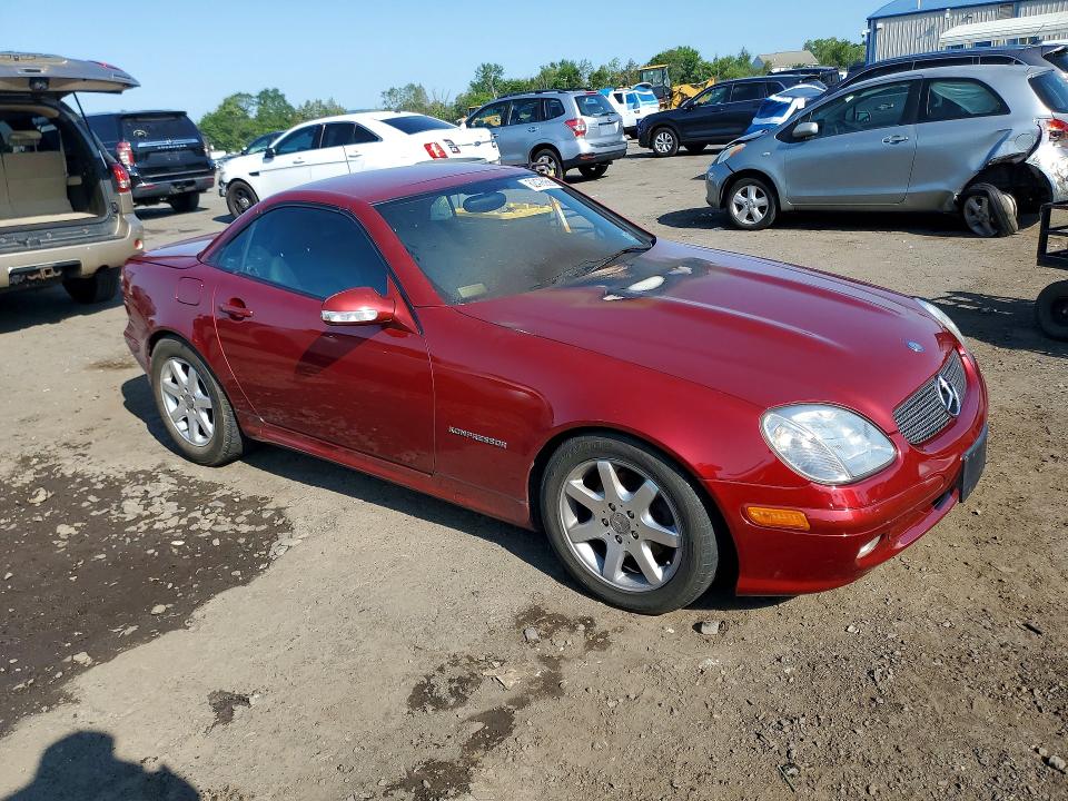 Продаж на аукціоні авто 2001 Mercedes-benz Slk, vin: WDBKK49F61F202310, номер лоту: 62478956