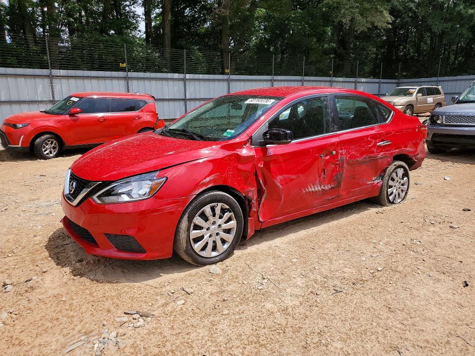 60193236 :رقم المزاد ، 3N1AB7AP0HL714411 vin ، 2017 Nissan Sentra مزاد بيع