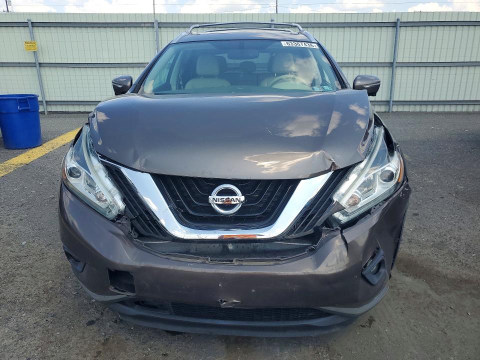 2015 Nissan Murano მანქანა იყიდება აუქციონზე, vin: 5N1AZ2MH7FN234147, აუქციონის ნომერი: 63367436