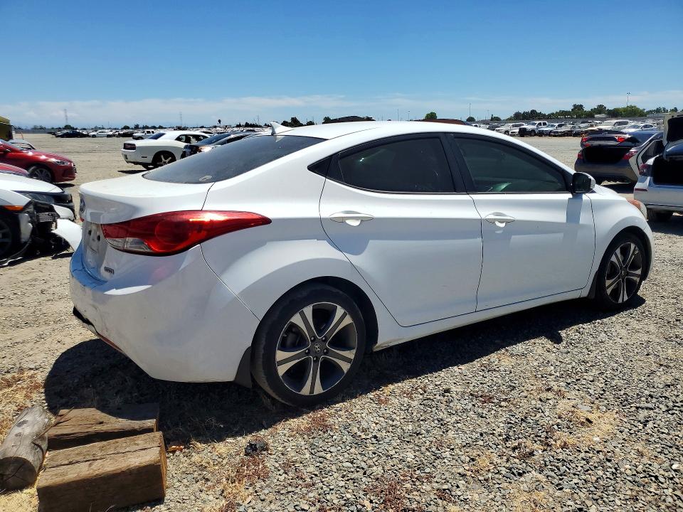 60049756 :رقم المزاد ، 5NPDH4AE7CH131980 vin ، 2012 Hyundai Elantra مزاد بيع