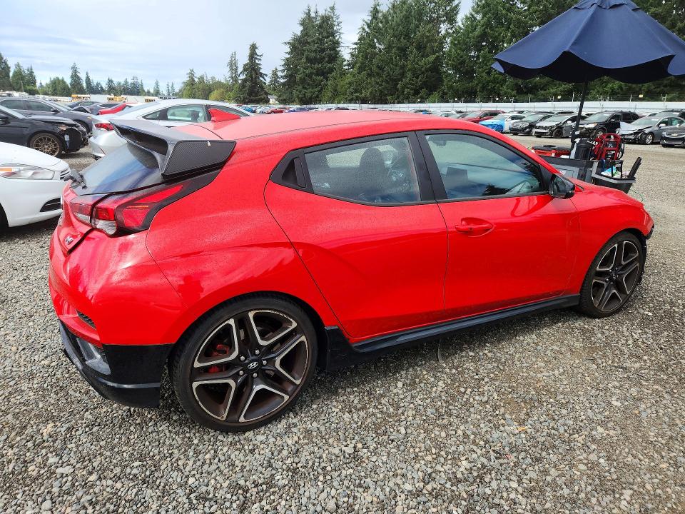 Продаж на аукціоні авто 2022 Hyundai Veloster N, vin: KMHT36AH0NU012043, номер лоту: 62533286