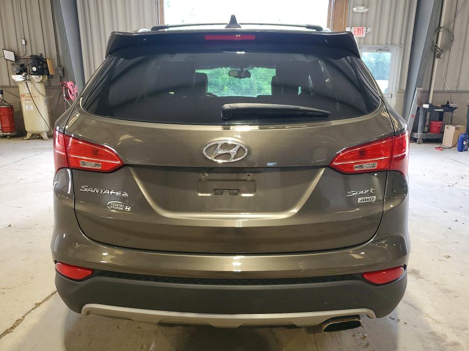 2014 Hyundai Santa Fe Sport მანქანა იყიდება აუქციონზე, vin: 5XYZUDLB4EG165843, აუქციონის ნომერი: 59921746