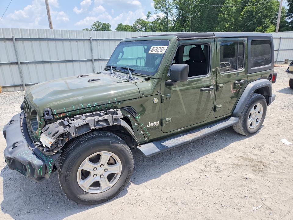 Aukcja sprzedaży 2020 Jeep Wrangler Unlimited, vin: 1C4HJXDG6LW284848, numer aukcji: 85792705