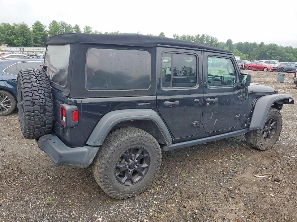 58718696 :رقم المزاد ، 1C4HJXDG5NW129503 vin ، 2022 Jeep Wrangler Unlimited مزاد بيع