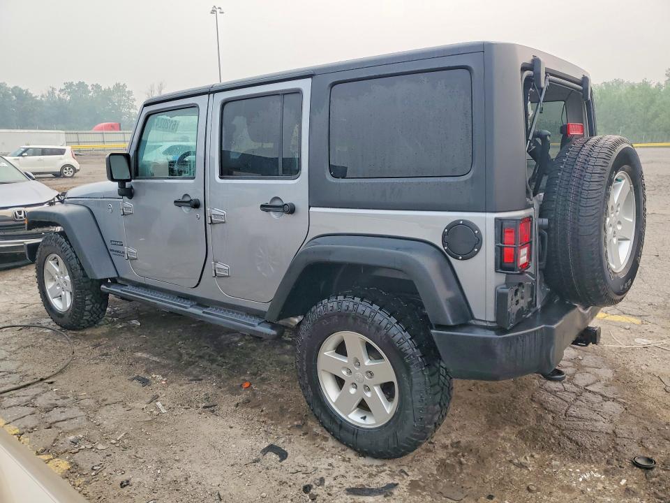 61202476 :رقم المزاد ، 1C4BJWDG6GL105991 vin ، 2016 Jeep Wrangler Unlimited مزاد بيع
