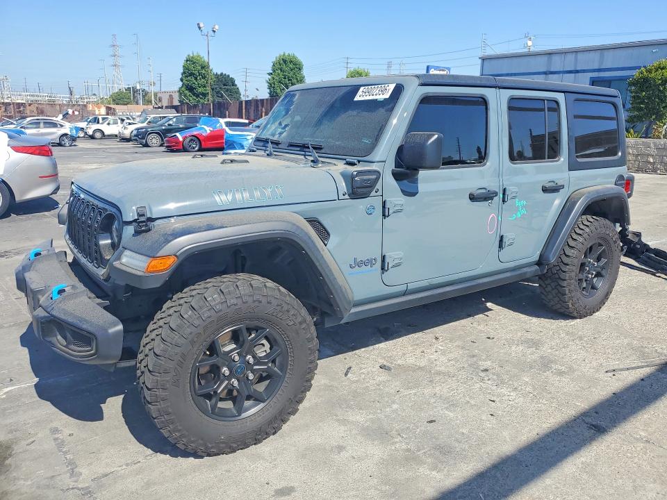 59902396 :رقم المزاد ، 1C4RJXN61RW362729 vin ، 2024 Jeep Wrangler مزاد بيع
