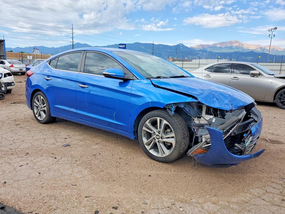 Продаж на аукціоні авто 2017 Hyundai Elantra, vin: KMHD84LF0HU359799, номер лоту: 61795306