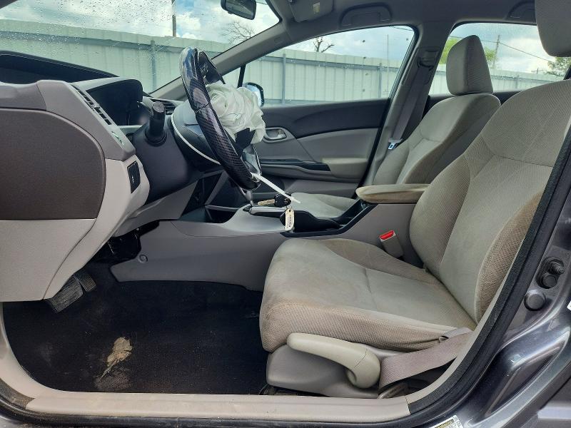 2012 Honda Civic მანქანა იყიდება აუქციონზე, vin: 19XFB2F57CE062557, აუქციონის ნომერი: 61092216