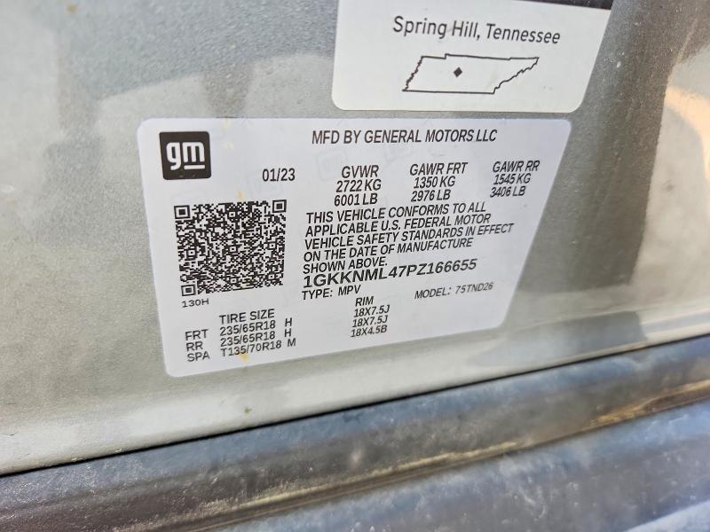 Продажа на аукционе авто 2023 Gmc Acadia, vin: 1GKKNML47PZ166655, номер лота: 59299266