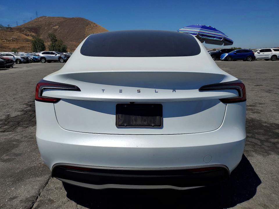 Продаж на аукціоні авто 2025 Tesla Model 3, vin: 5YJ3E1EA0SF026057, номер лоту: 63568006