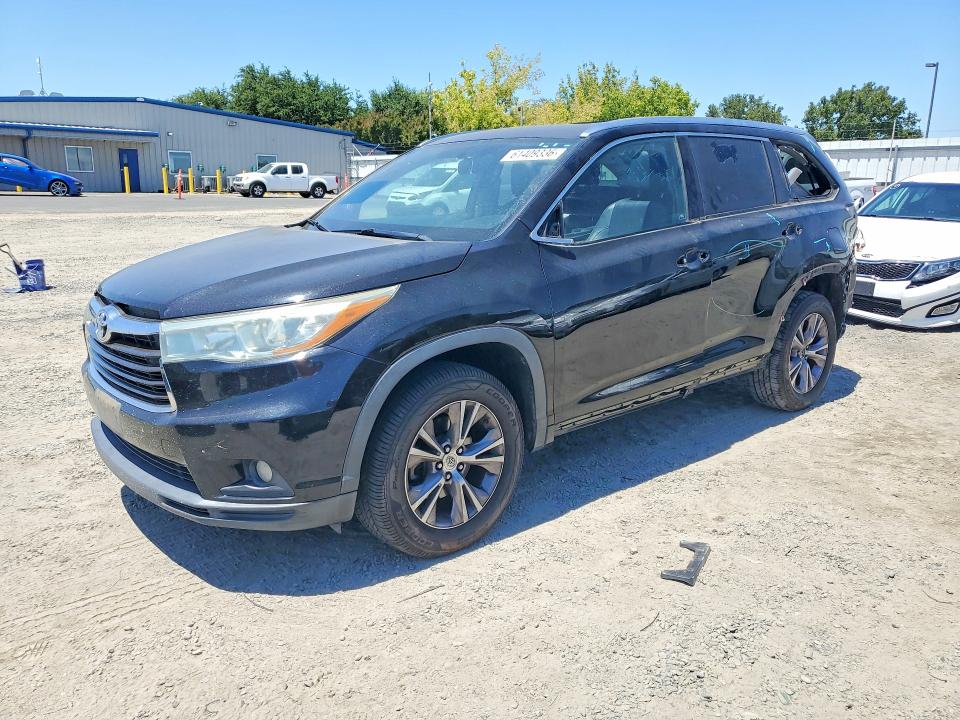 Aukcja sprzedaży 2015 Toyota Highlander, vin: 5TDKKRFH0FS055316, numer aukcji: 61409336