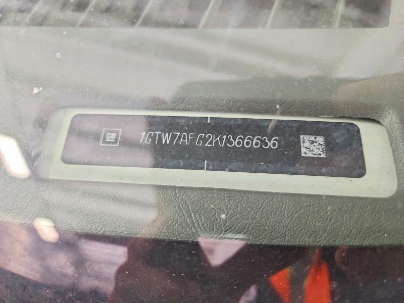 2019 Gmc Savana მანქანა იყიდება აუქციონზე, vin: 1GTW7AFG2K1366636, აუქციონის ნომერი: 60627286