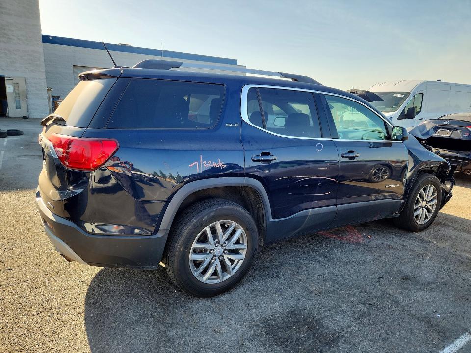 60804446 :رقم المزاد ، 1GKKNSLAXHZ182862 vin ، 2017 Gmc Acadia مزاد بيع