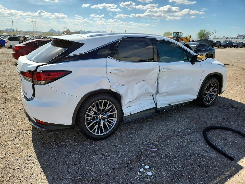 2022 Lexus Rx მანქანა იყიდება აუქციონზე, vin: 2T2YGMDA4NC085197, აუქციონის ნომერი: 63180836