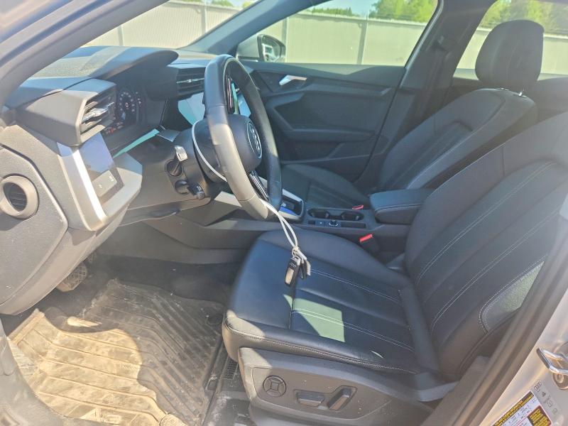 2022 Audi A3 მანქანა იყიდება აუქციონზე, vin: WAUGUCGY4NA031654, აუქციონის ნომერი: 58874326