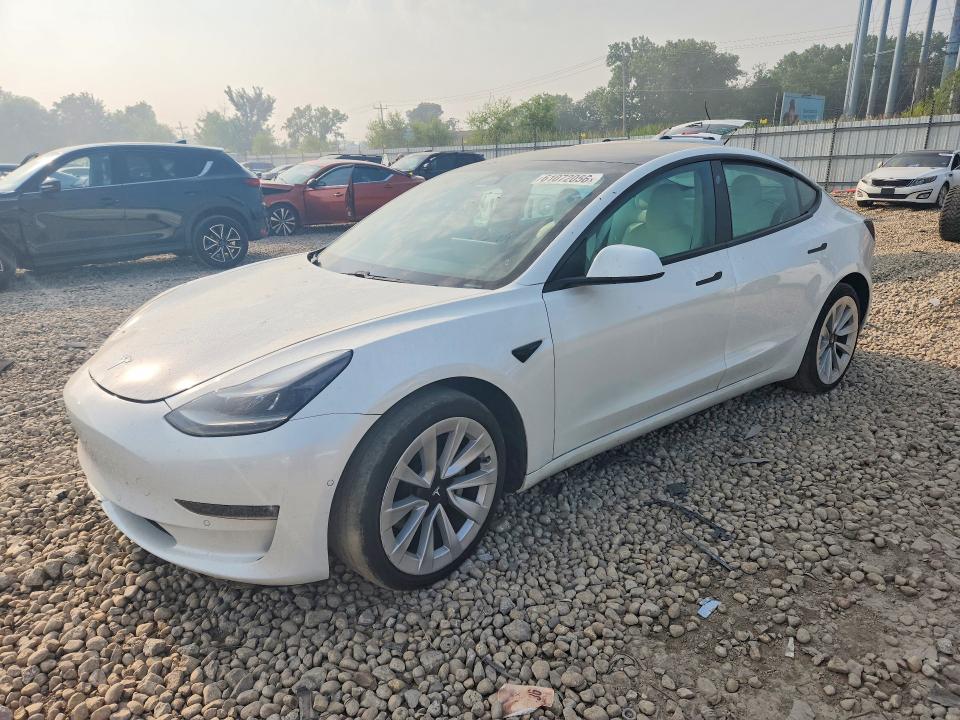 Aukcja sprzedaży 2021 Tesla Model 3, vin: 5YJ3E1EB5MF077565, numer aukcji: 61072056