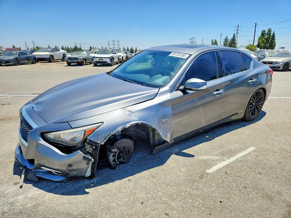 59725156 :رقم المزاد ، JN1EV7AP1HM736982 vin ، 2017 Infiniti Q50 مزاد بيع