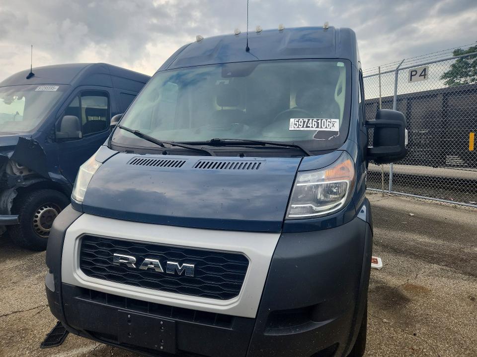 Продажа на аукционе авто 2021 Ram Promaster 3500, vin: 3C6MRVJG7ME535928, номер лота: 59746106