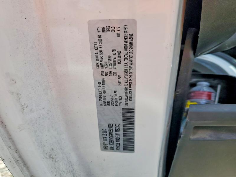 61446846 :رقم المزاد ، 3C6ERVDG9ME509069 vin ، 2021 Ram Promaster 2500 مزاد بيع
