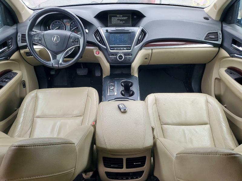 2016 Acura Mdx მანქანა იყიდება აუქციონზე, vin: 5FRYD4H43GB054263, აუქციონის ნომერი: 61166666