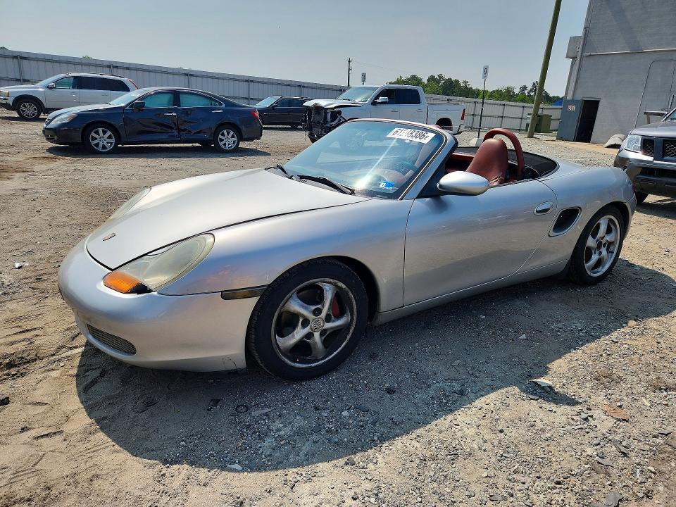 1998 Porsche Boxster მანქანა იყიდება აუქციონზე, vin: WP0CA2981WU620212, აუქციონის ნომერი: 61248386