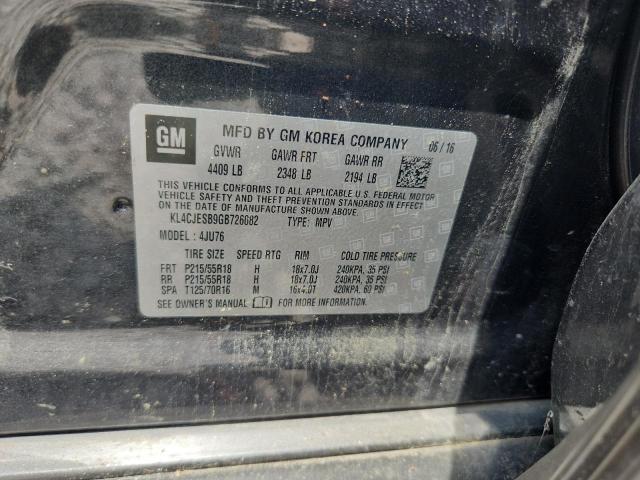 Продаж на аукціоні авто 2016 Buick Encore, vin: KL4CJESB9GB726082, номер лоту: 61863836