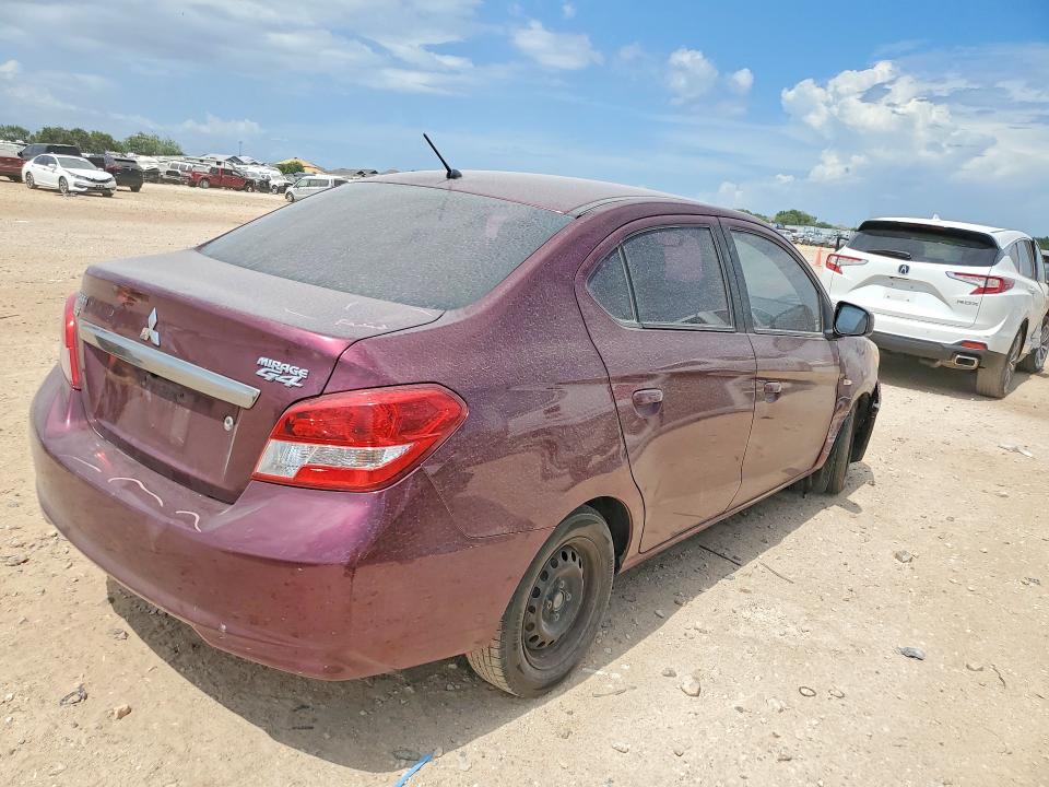 2017 Mitsubishi Mirage მანქანა იყიდება აუქციონზე, vin: ML32F3FJ7HHF05240, აუქციონის ნომერი: 60253846