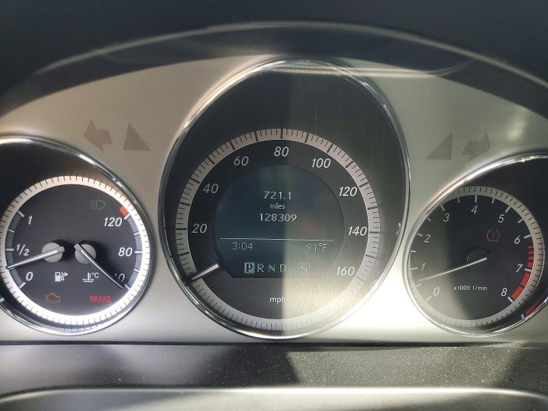 2009 Mercedes-benz C მანქანა იყიდება აუქციონზე, vin: WDDGF56X49R045908, აუქციონის ნომერი: 61732516