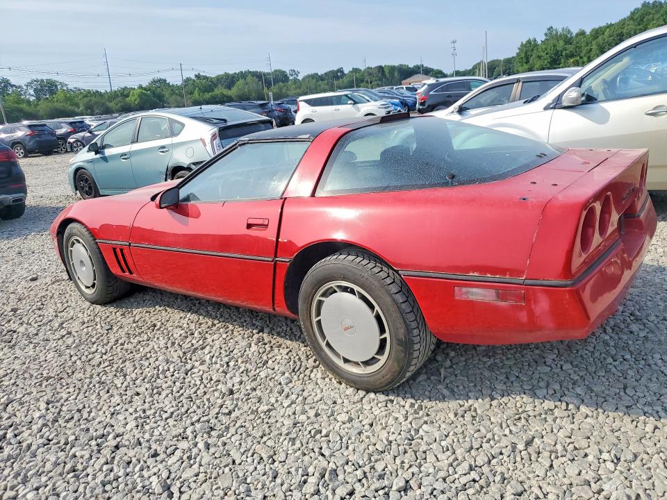 60921026 :رقم المزاد ، 1G1YY0781G5117115 vin ، 1986 Chevrolet Corvette مزاد بيع