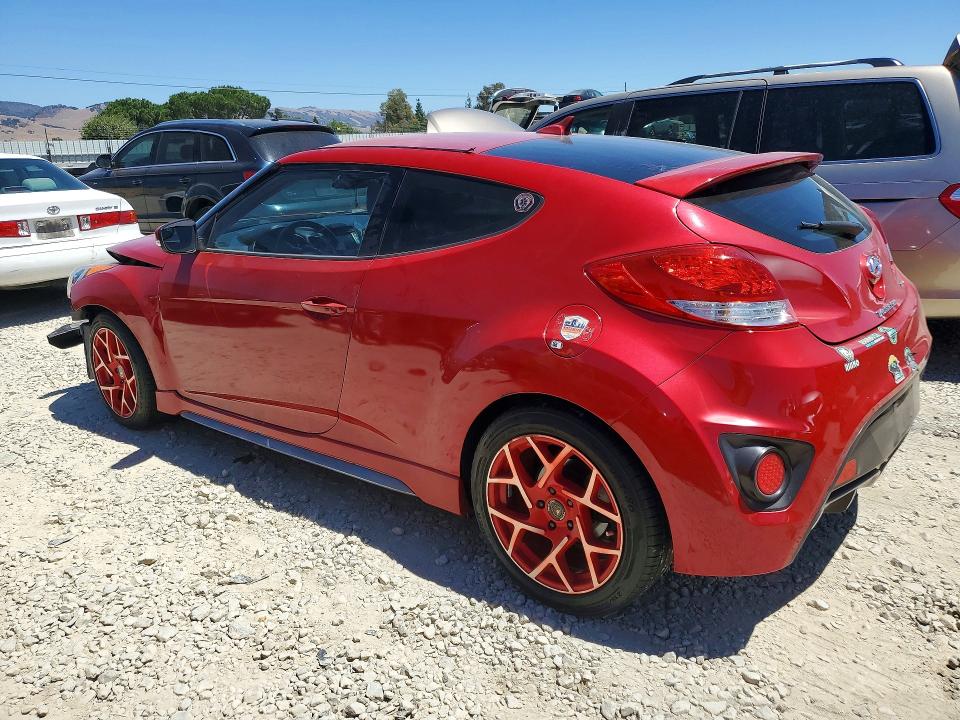 2015 Hyundai Veloster მანქანა იყიდება აუქციონზე, vin: KMHTC6AE0FU225968, აუქციონის ნომერი: 62462056