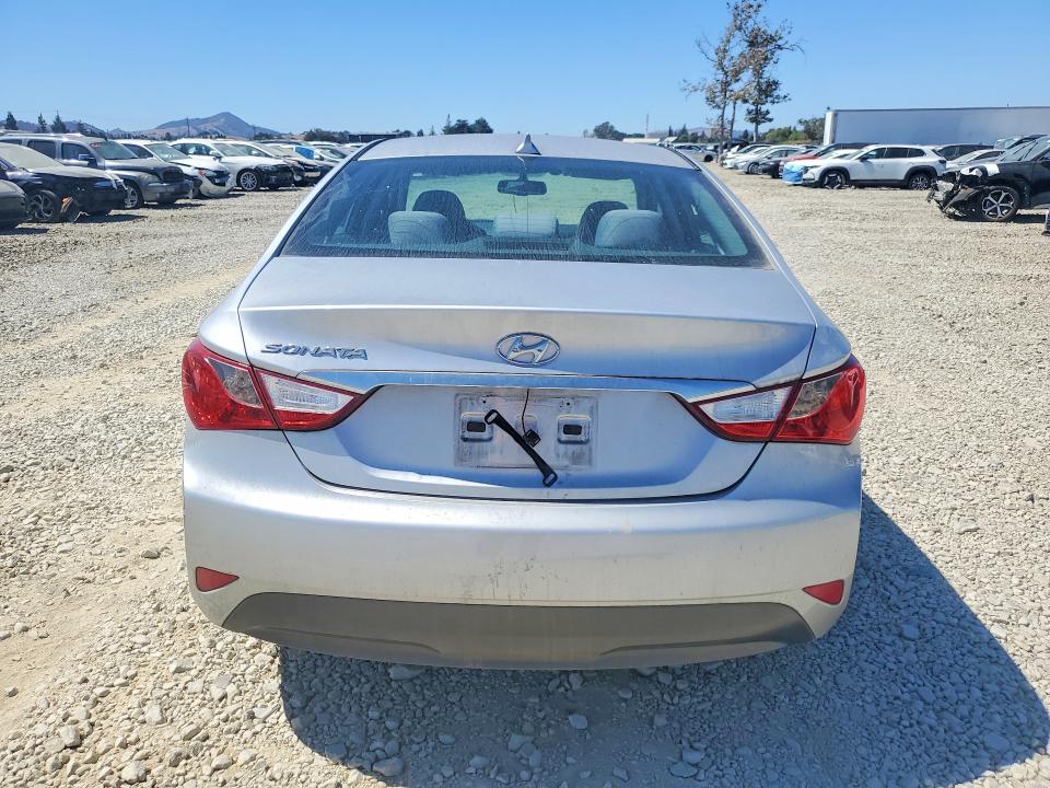 62941956 :رقم المزاد ، 5NPEB4AC9EH848596 vin ، 2014 Hyundai Sonata مزاد بيع