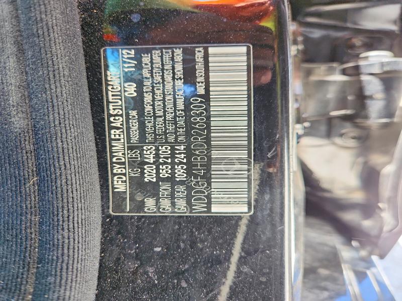 60028386 :رقم المزاد ، WDDGF4HB6DR268309 vin ، 2013 Mercedes-benz C مزاد بيع
