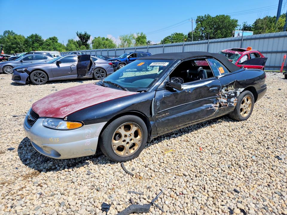 59806896 :رقم المزاد ، 3C3EL55H0WT319097 vin ، 1998 Chrysler Sebring مزاد بيع
