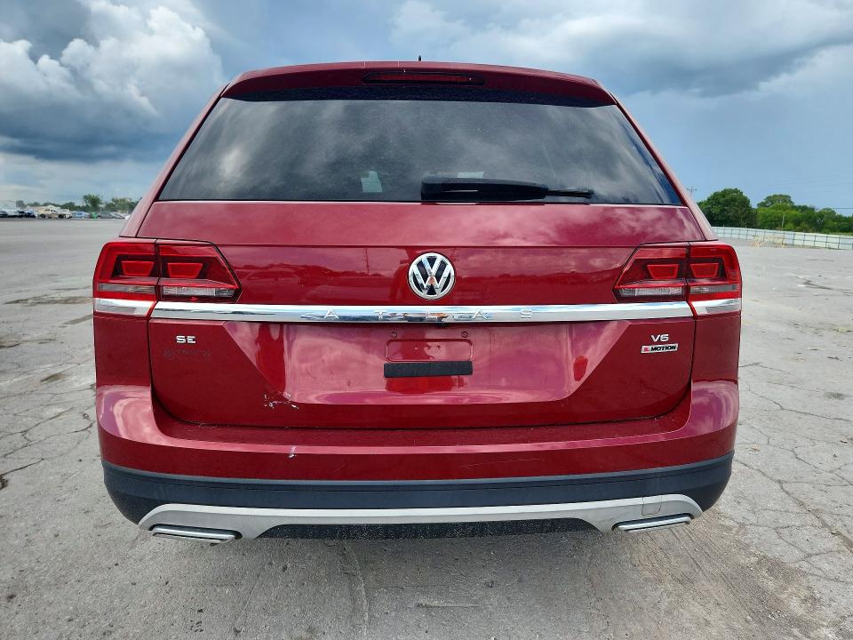2018 Volkswagen Atlas მანქანა იყიდება აუქციონზე, vin: 1V2LR2CA8JC510050, აუქციონის ნომერი: 61396646