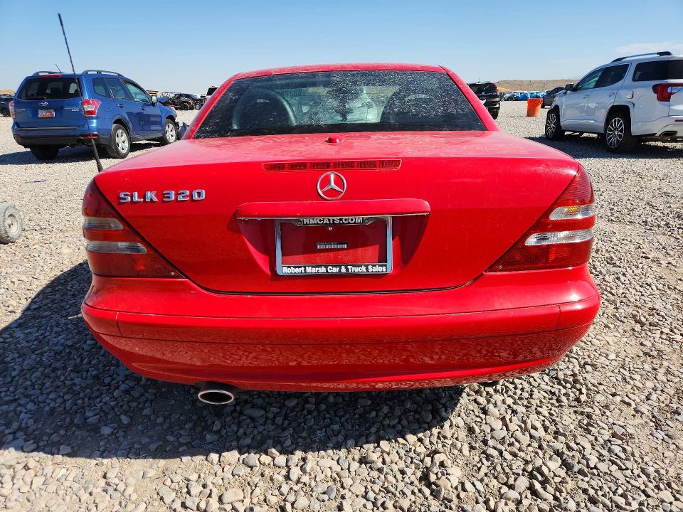 2002 Mercedes-benz Slk მანქანა იყიდება აუქციონზე, vin: WDBKK65F82F238339, აუქციონის ნომერი: 63228366