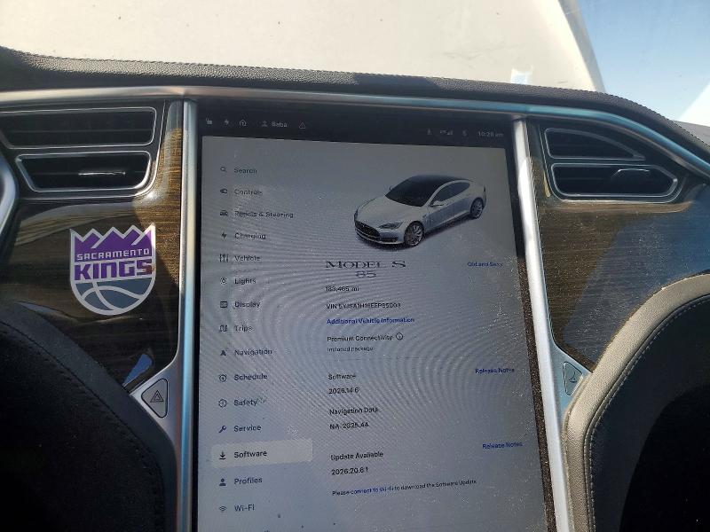 Продажа на аукционе авто 2014 Tesla Model S, vin: 5YJSA1H16EFP35003, номер лота: 61641196