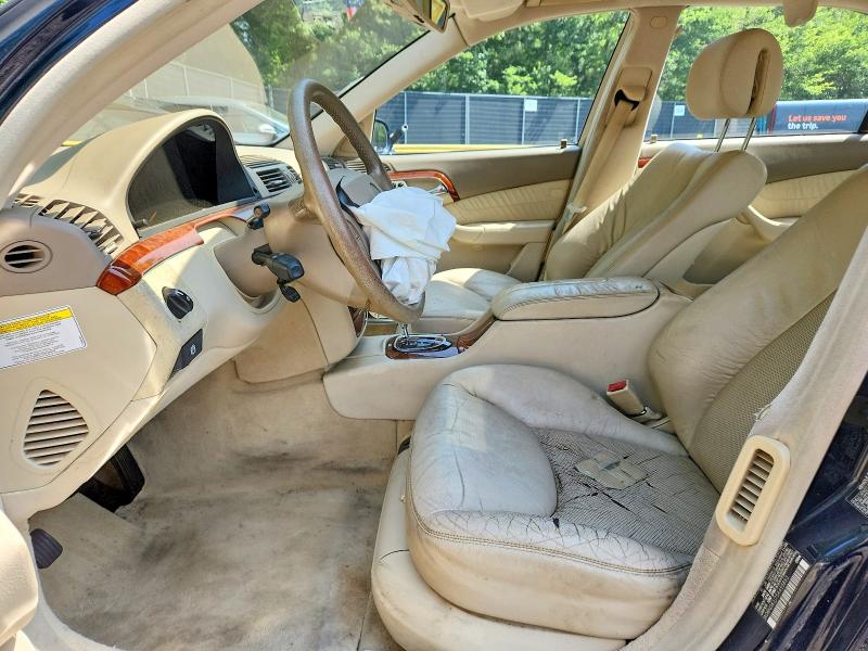 Aukcja sprzedaży 2005 Mercedes-benz S, vin: WDBNG83J75A455853, numer aukcji: 60185986