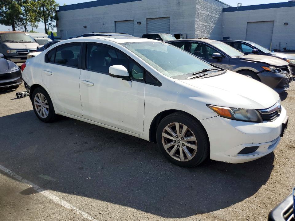 62609866 :رقم المزاد ، 2HGFB2F87CH552075 vin ، 2012 Honda Civic مزاد بيع
