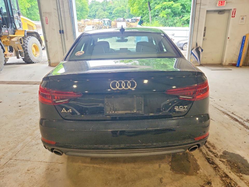 Продаж на аукціоні авто 2018 Audi A4, vin: WAUDNAF48JA022680, номер лоту: 59945636