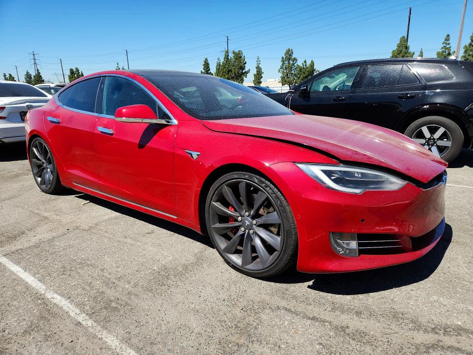 Продаж на аукціоні авто 2017 Tesla Model S, vin: 5YJSA1E41HF216430, номер лоту: 59300846