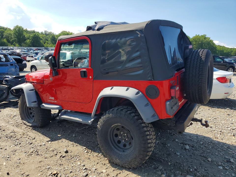 2004 Jeep Wrangler მანქანა იყიდება აუქციონზე, vin: 1J4FA39S34P746463, აუქციონის ნომერი: 62025336