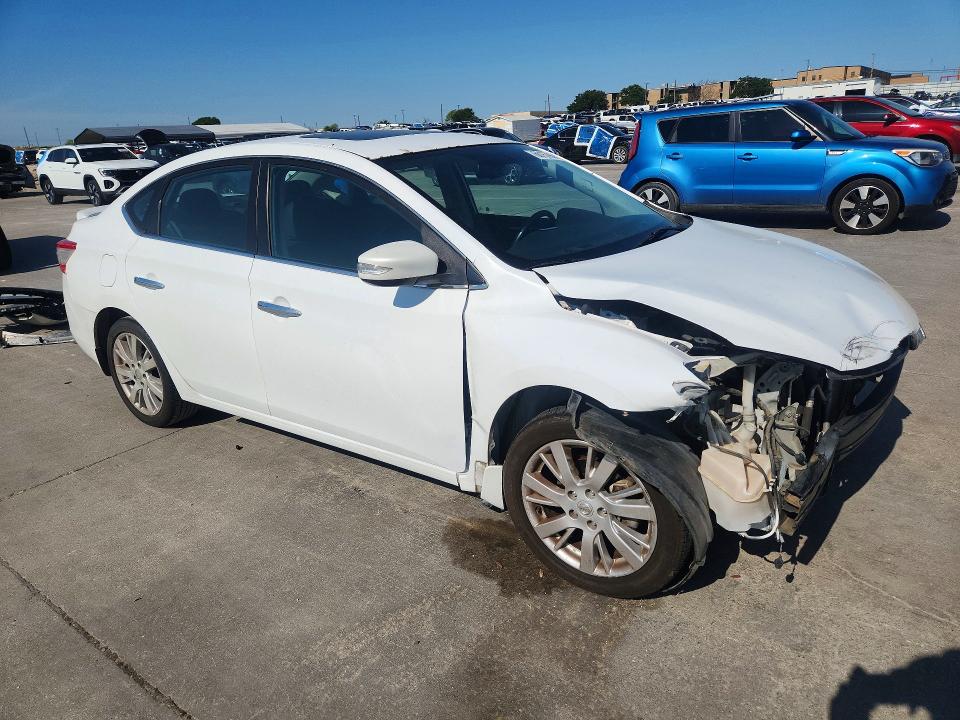 60157966 :رقم المزاد ، 3N1AB7AP8EY307645 vin ، 2014 Nissan Sentra مزاد بيع